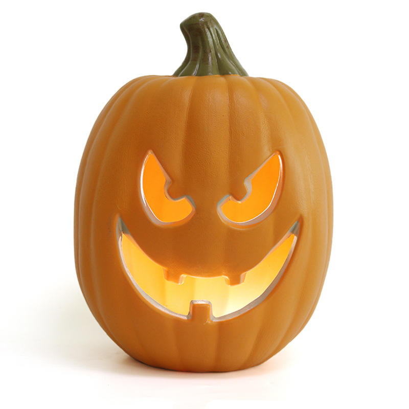 halloween2022新款南瓜灯万圣节发光镂空南瓜场景布置道具摆件