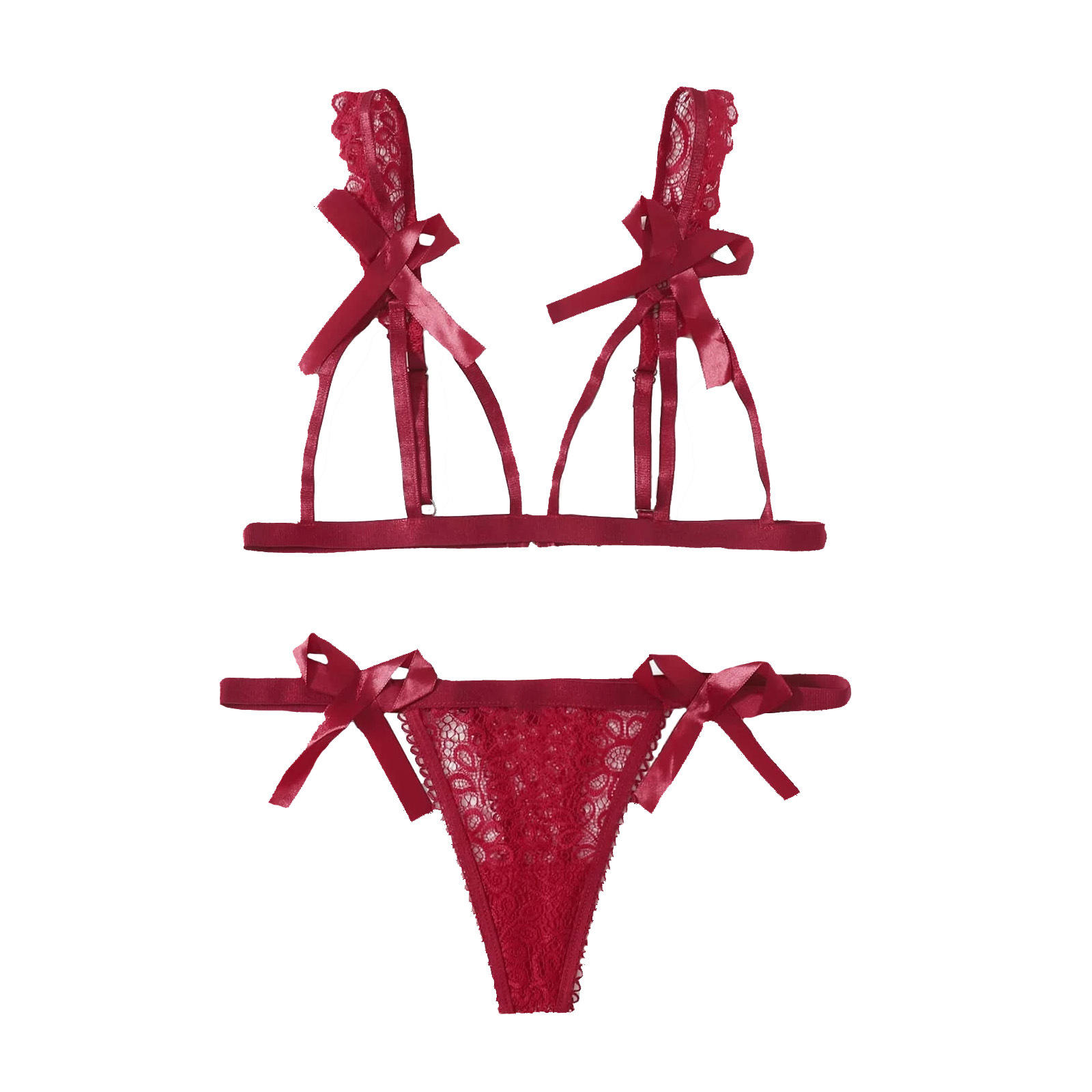 性感代发透视连体衣情趣内衣外贸欧美透明睡衣爆乳装三点式女-报价