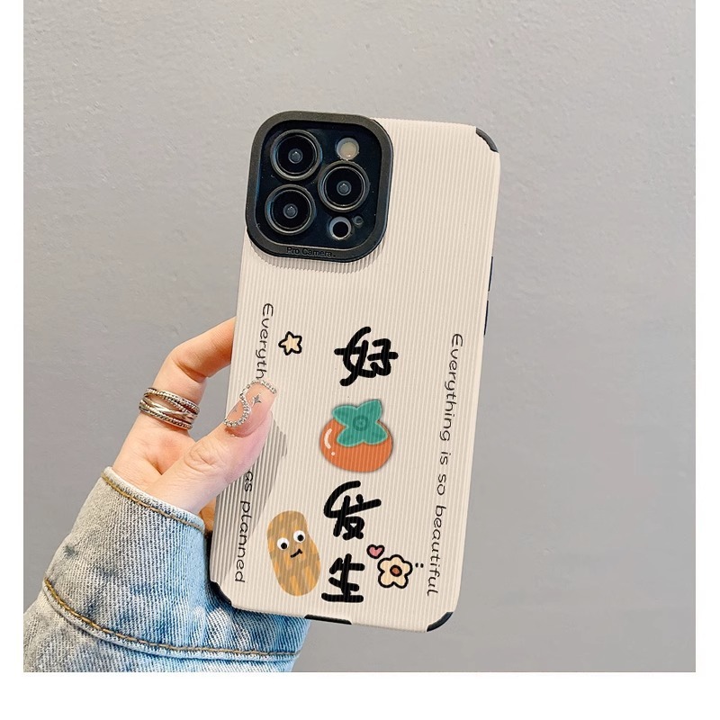 瞳眼贴皮竖纹好事发生适用iphone15promax手机壳苹果14皮质1312