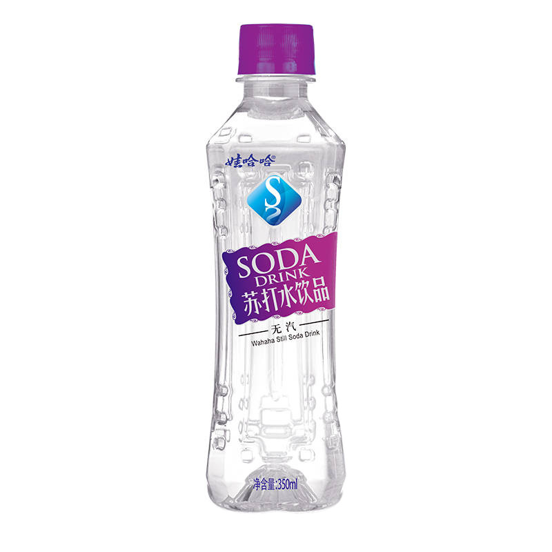 娃哈哈苏打水甜味无糖无汽弱碱性夏季饮料350ml*12整箱哇哈哈