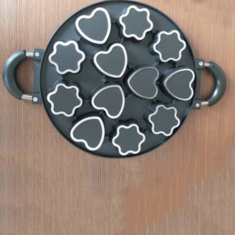 Love Shape Cake Mold Cake Pan Crispy Cake Mold Commercial Flower Shape Little Cookie Model