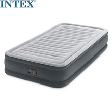 原装正品INTEX豪华单人双层充气床垫气垫床内置电泵冲气床67766