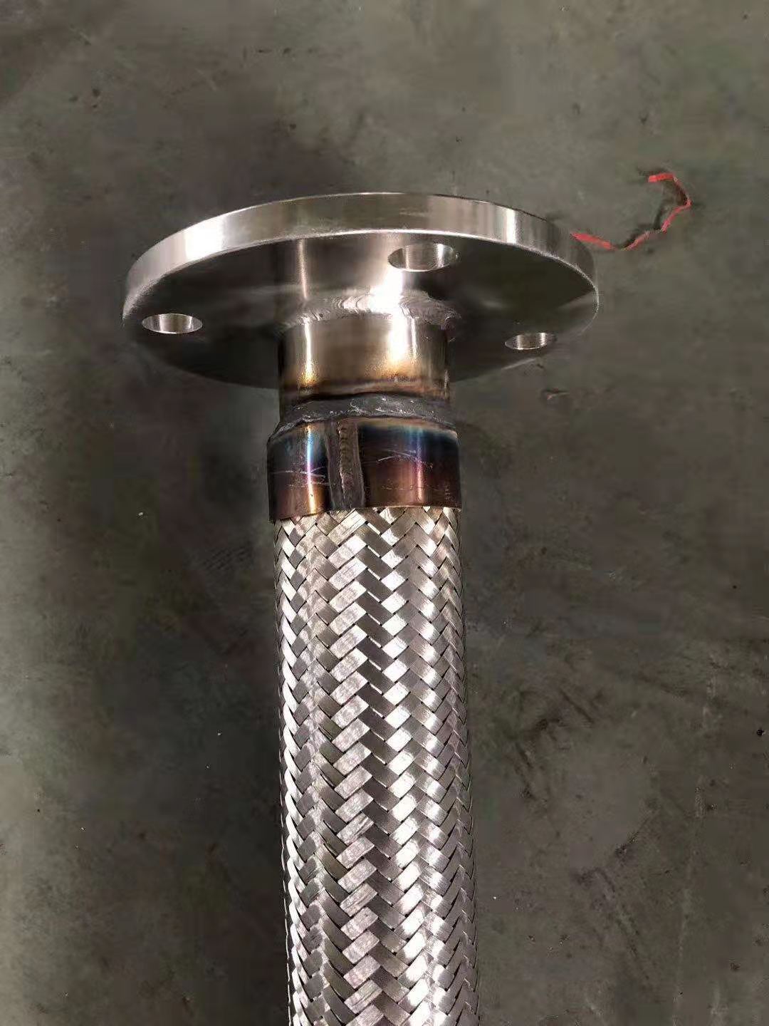 法兰式不锈钢金属软管 金属软连接 304不锈钢金属软管 规格齐全