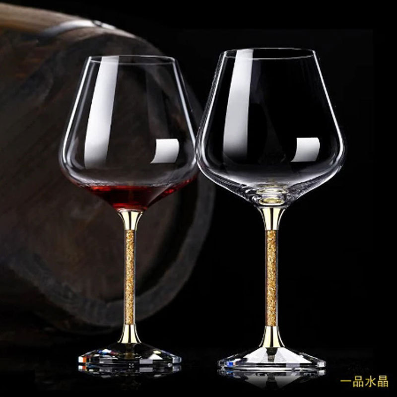 红酒高档轻杯奢红酒套装杯家用葡萄酒杯红酒杯杯家用高脚红酒杯子