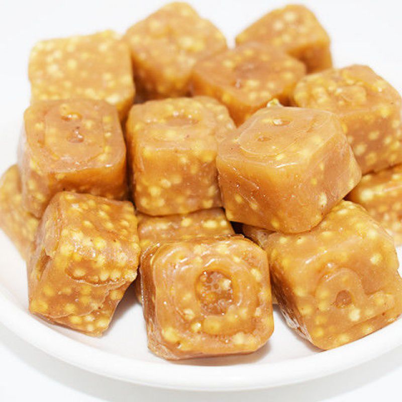 酸奶炒米糖内蒙手工炒米酸奶酥蒙古奶糖内蒙古酸奶糖奶酪特产老式