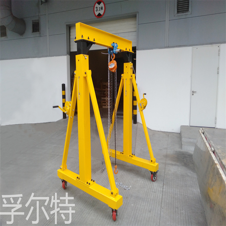 无轨行走式起重电动龙门架 电动吊架1吨3吨5吨小型门式龙门架