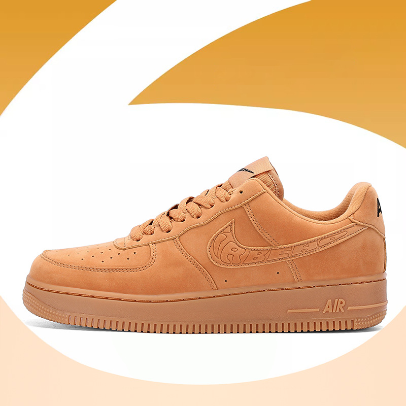 空军一号男款小麦色af1纯白小权志龙低帮女鞋莆田潮流运动板鞋子