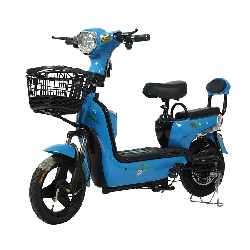 (Exclusive for Export) 48V Battery Car Double Adult Two-Wheel Electric Bike Car New Style