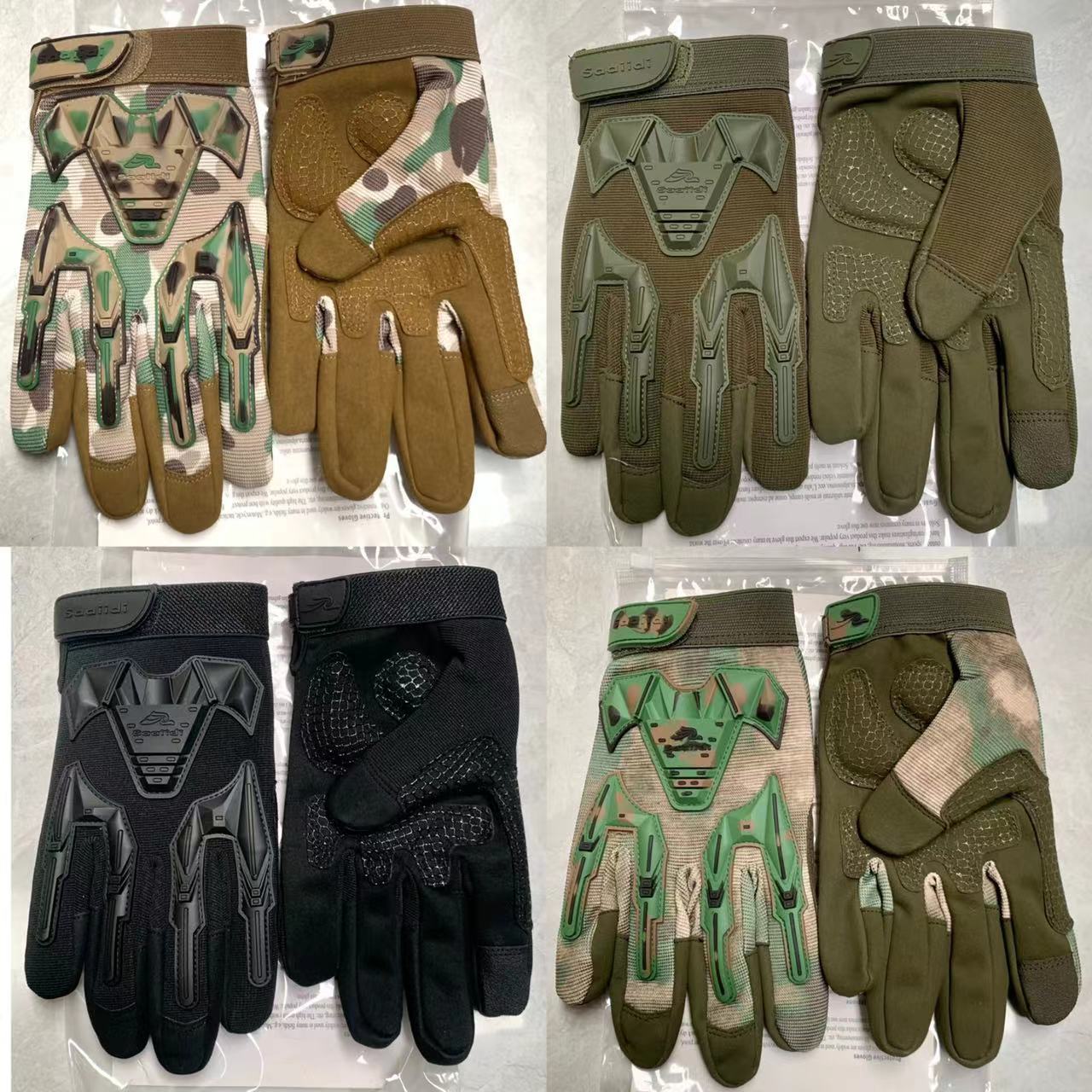 牛头战术手套触屏海豹机械师男特种兵作战训练防滑机车摩托车全指