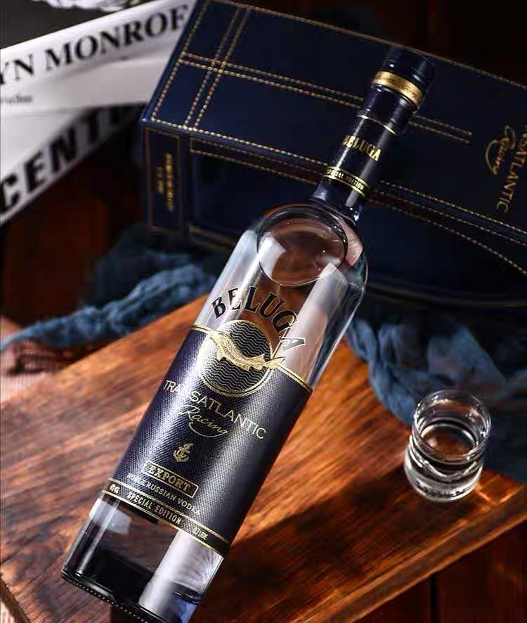 俄罗斯伏特加酒 鲟鱼伏特加 烈酒鸡尾酒基酒 500ml 一件代发批发