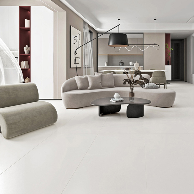 5成交180片佛山奶油风柔光微水泥800x800瓷砖客厅侘寂风地砖素色地板