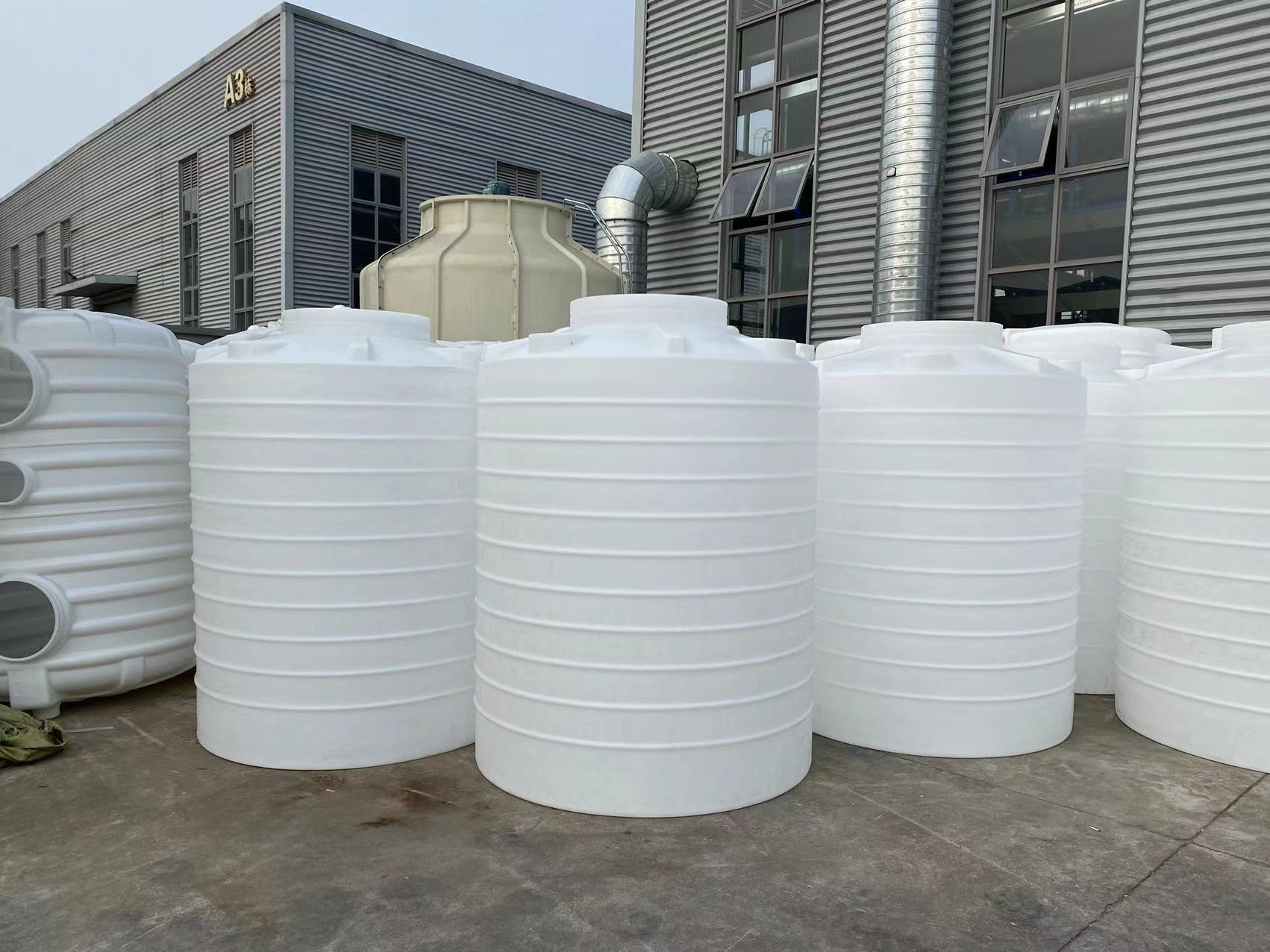 厂家直销 4立方耐酸水桶 4000l大水桶塑料水塔 工业白色涂料桶