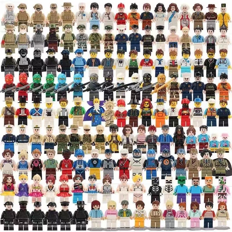 Factory Direct Sale Low Price Compatible with Lego Doll Toy Building Blocks Toy Avengers My World Ninja Cartoon Series