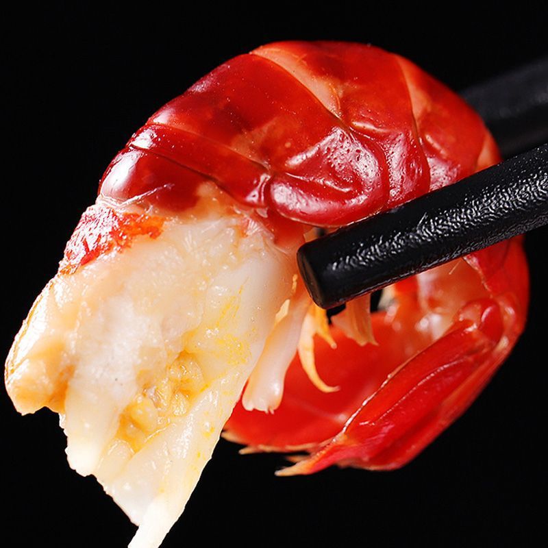 净重无冰10斤大号龙虾尾冷冻鲜活小龙虾尾整箱生虾球商用批发 图片