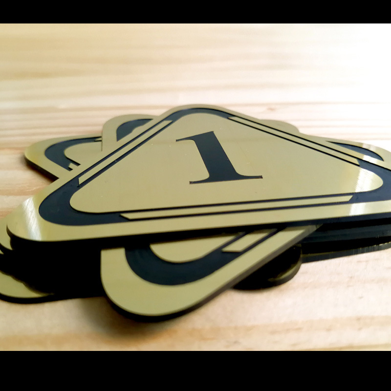 比赛号码牌贴纸台球厅牌桌塑料门牌号数字牌带胶光滑识别台球房