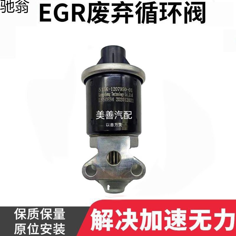 k1i适用唐骏欧玲小宝马凯马悦航东安发动机egr废气阀废气循环阀