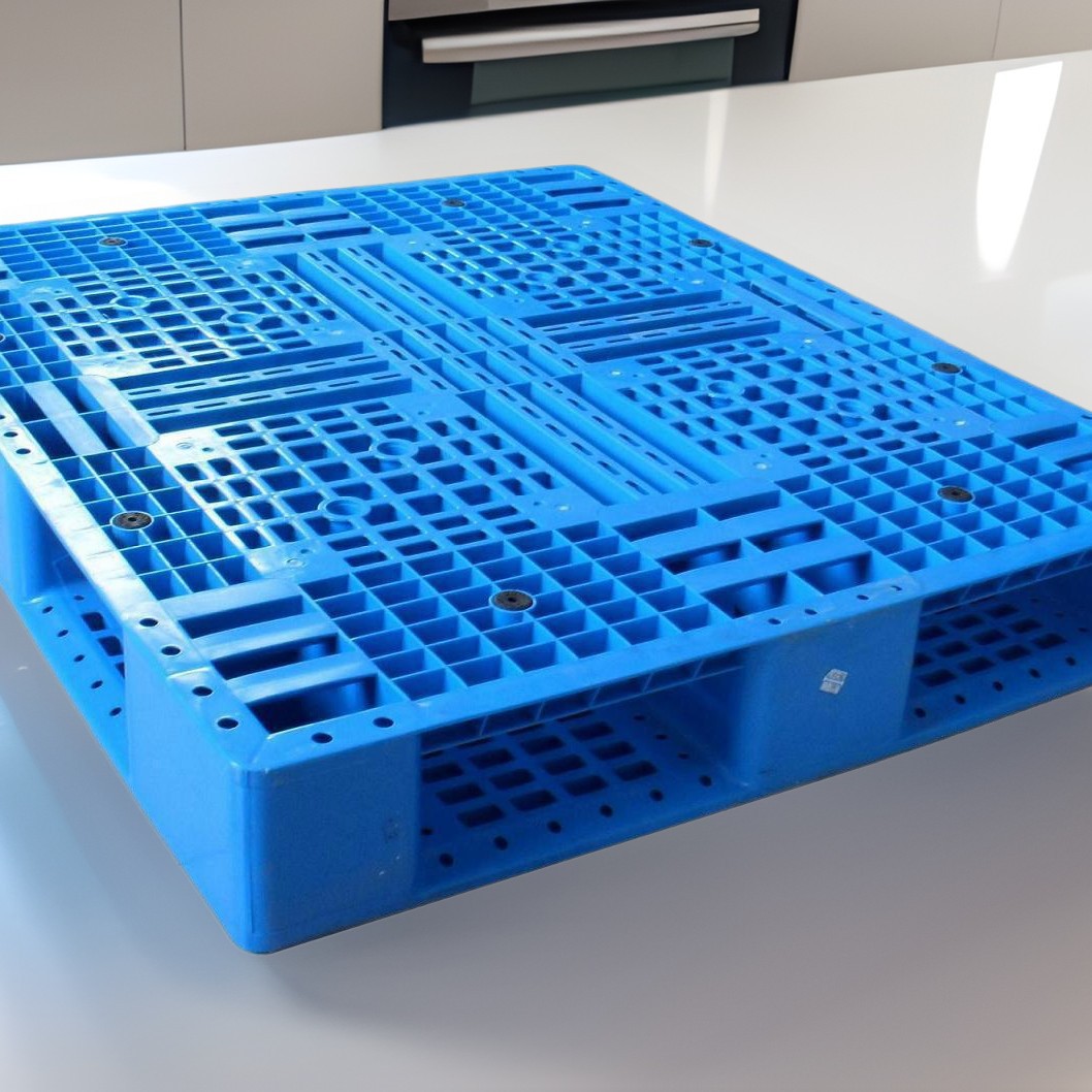 网格田字塑料托盘新料加钢管垫仓板叉车仓库物流专用厂家塑料卡板