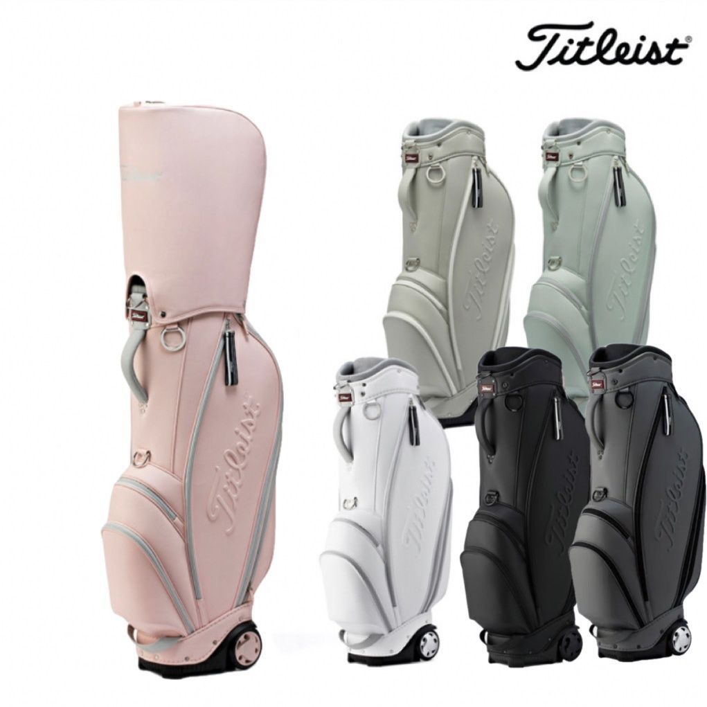 韩国新款高尔夫球包 高尔夫拉杆包男士女款便捷式带轮标准球杆包