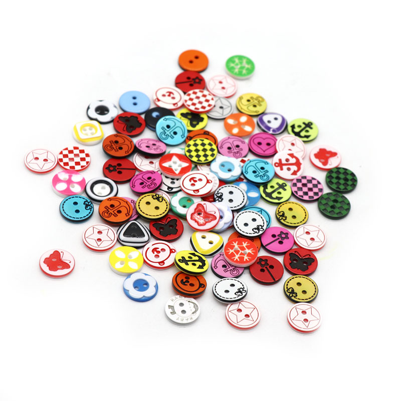 彩色儿童衬衫扣 树脂糖果雪花扣子 树脂卡通可爱儿童钮扣diy扣子