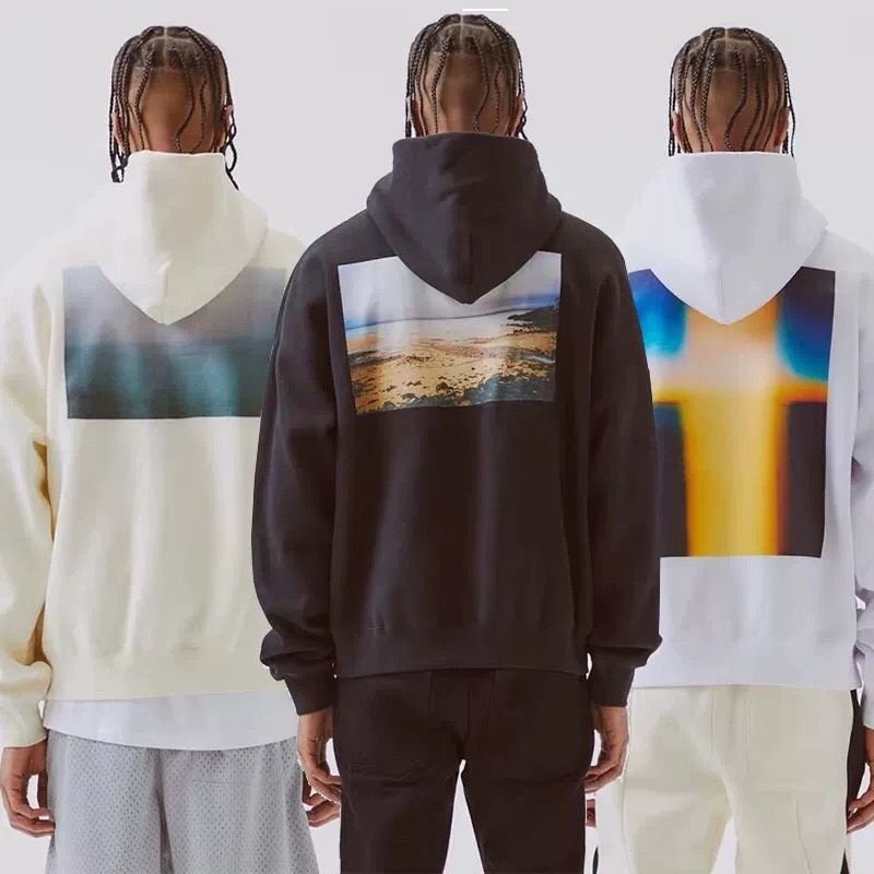 fear of god essentials加州限定青春高街宽松加绒宽松卫衣男女潮