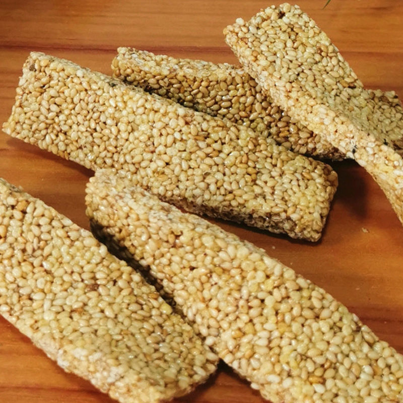 芝麻糖老式传统手工酥簿饼休闲零食河南小吃早餐糖果糕点花生