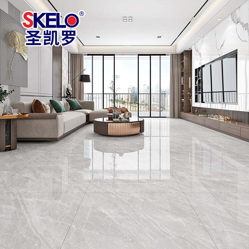 圣凯罗 简约无限连纹瓷抛砖800x800客厅瓷砖防滑耐磨地砖地板砖