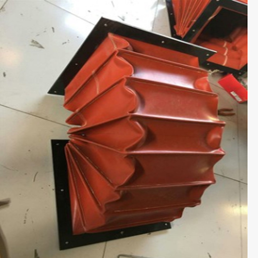 耐高温硅胶风机软接 空调出口帆布软连接 消防风管减震软接厂家