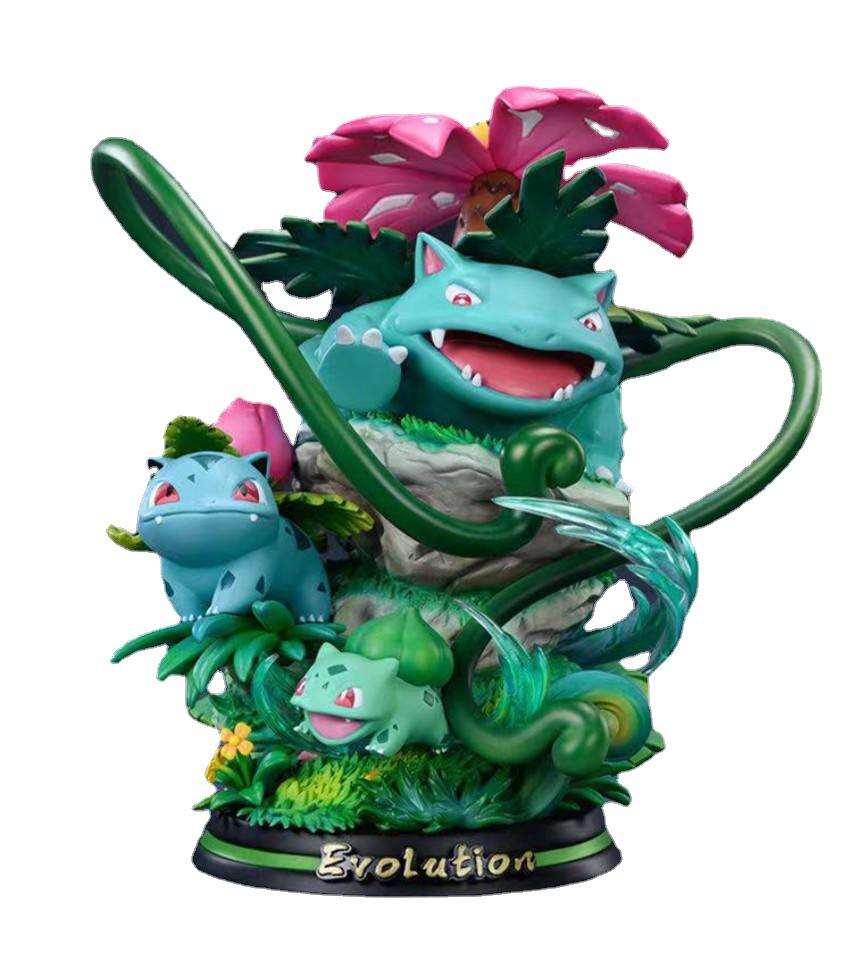 宝可梦 神奇宝贝 宠物小精灵 妙蛙种子 动漫手办精品gk收藏品摆件