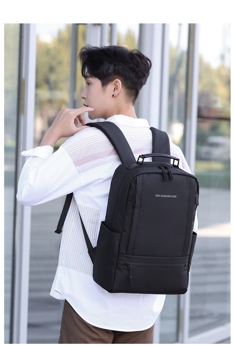 Cross-Border New Arrival Men's Business Computer Bag Large Capacity Backpack Business Commute One Piece Dropshipping Stall Schoolbag