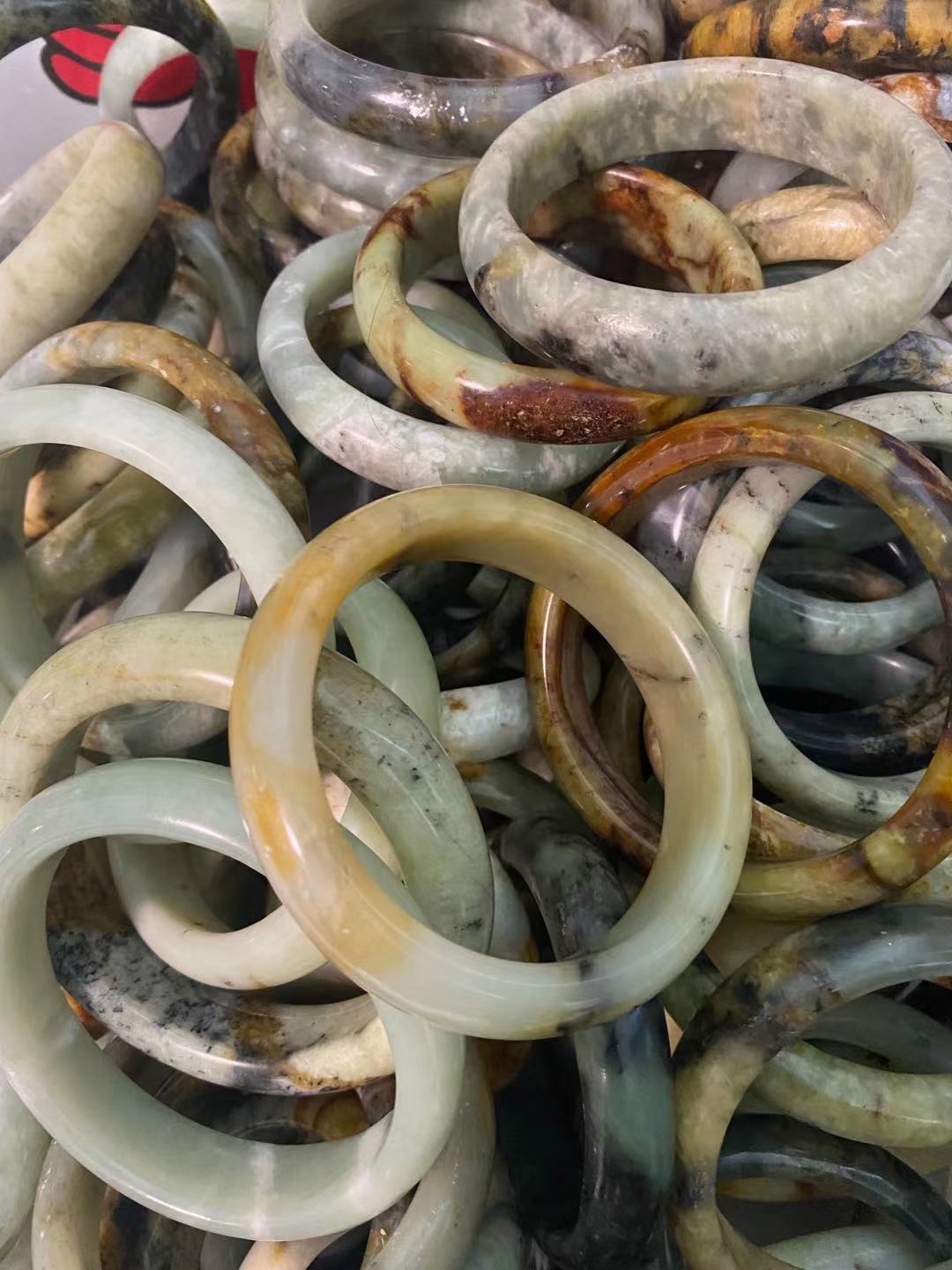 瑞丰玉器直接下单不发货岫玉手镯花玉老玉河磨玉和田直接下单不