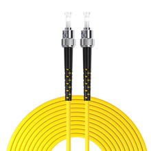 LHG厂价直销单模单芯光纤跳线ST-ST9/125光跳线3.0线径收发器尾纤