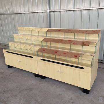 超市散称食品展示柜干果炒货店货架糖果礼品柜子杂粮台阶型中岛柜