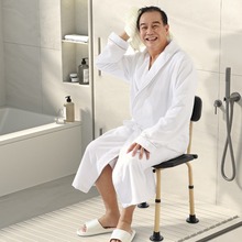 洗澡凳老人孕妇淋浴间坐凳子防滑家用卫生间浴室专用洗浴洗澡椅子