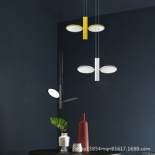 北欧风马卡龙餐厅客厅飘窗卧室房间床头灯具创意设计师可移动吊灯