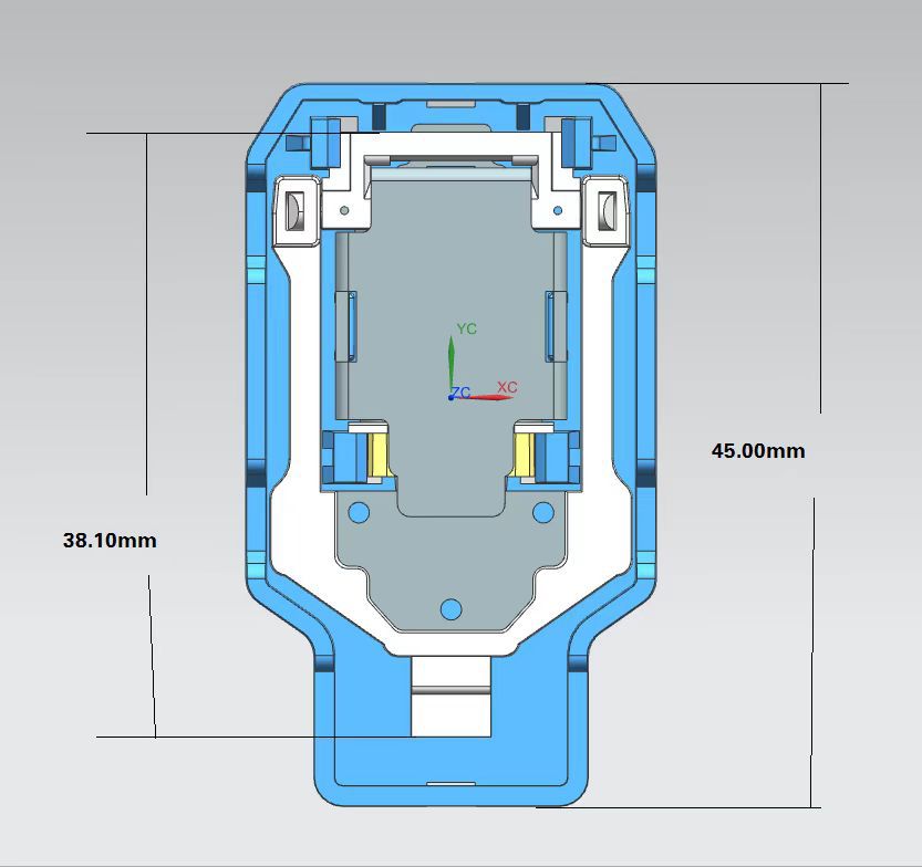 格立朗微动能发电机自发电模块无电池按压发电无线门铃开关600uj