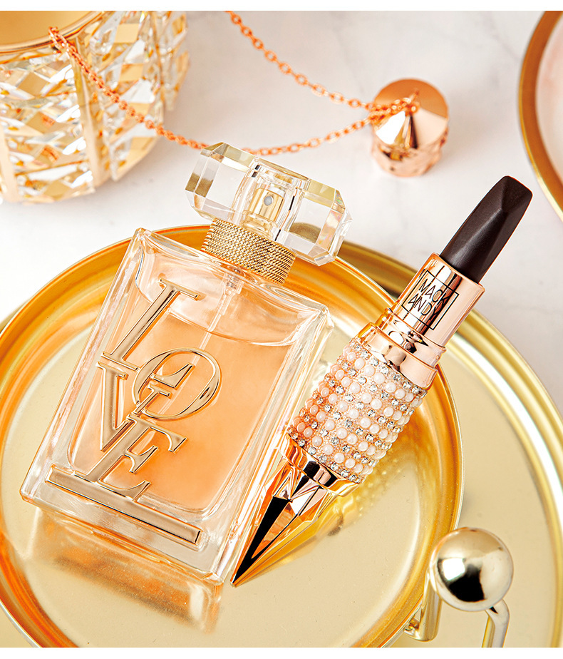 香水日记爱恋之水香水口红礼盒权杖口红一管三色套装送礼新年礼盒