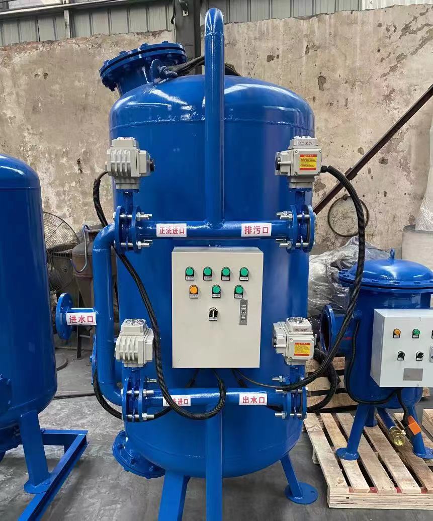 石英砂过滤器全自动碳钢树脂活性炭锰砂水处理多介质机械过滤罐