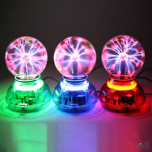 静电水晶球球创意球感应灯球水晶声控感应魔法球水晶灯