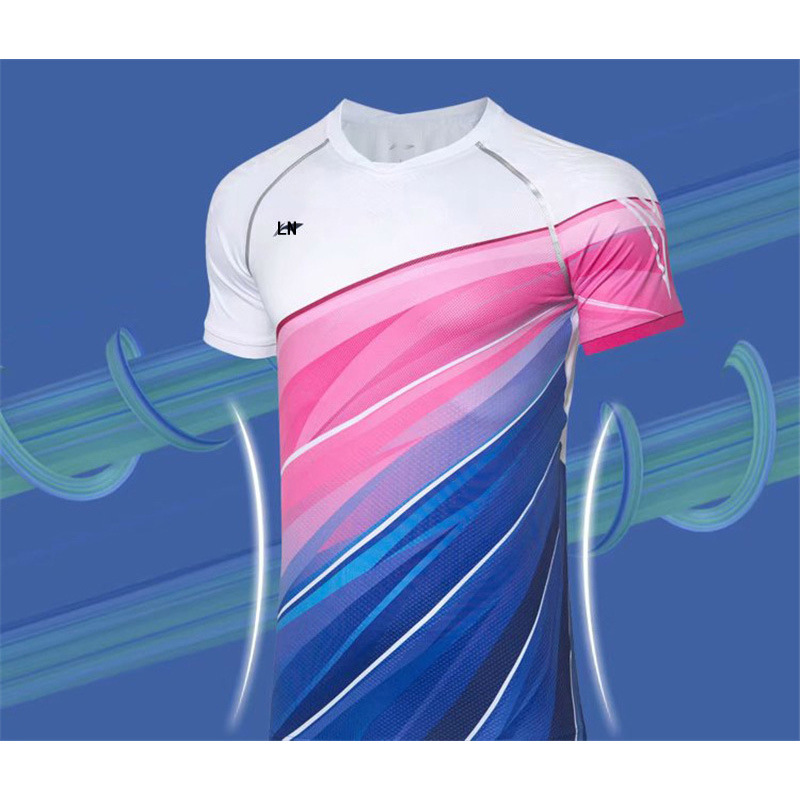 新款羽毛球服汤尤杯大赛服男女短袖上衣速干国家队比赛运动服6059