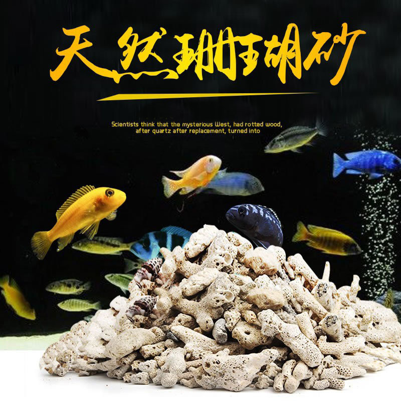 鱼缸过滤材料珊瑚陶瓷环火山石细菌屋滤材水族造景装饰底砂