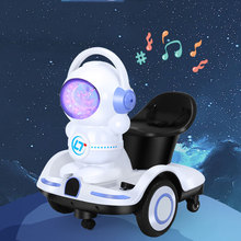 新款儿童电动卡丁车平衡漂移车小孩玩具遥控童车婴幼儿充电旋转车