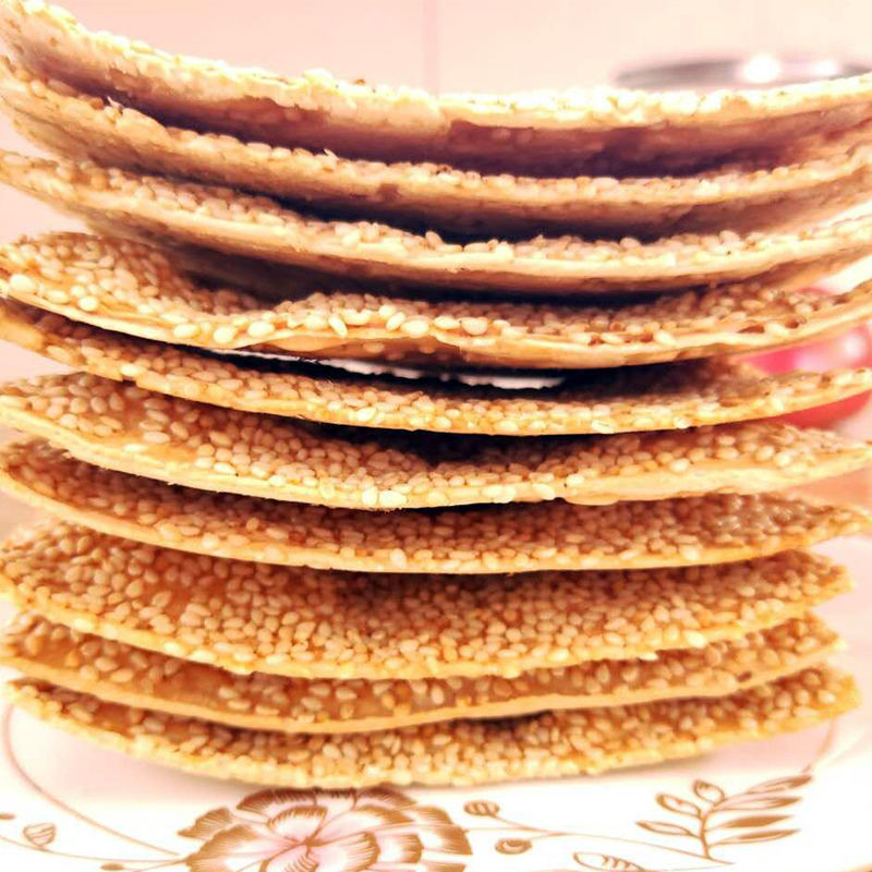河北保定特产曲阳缸炉吊炉烧饼芝麻饼零食粮食芝麻酥
