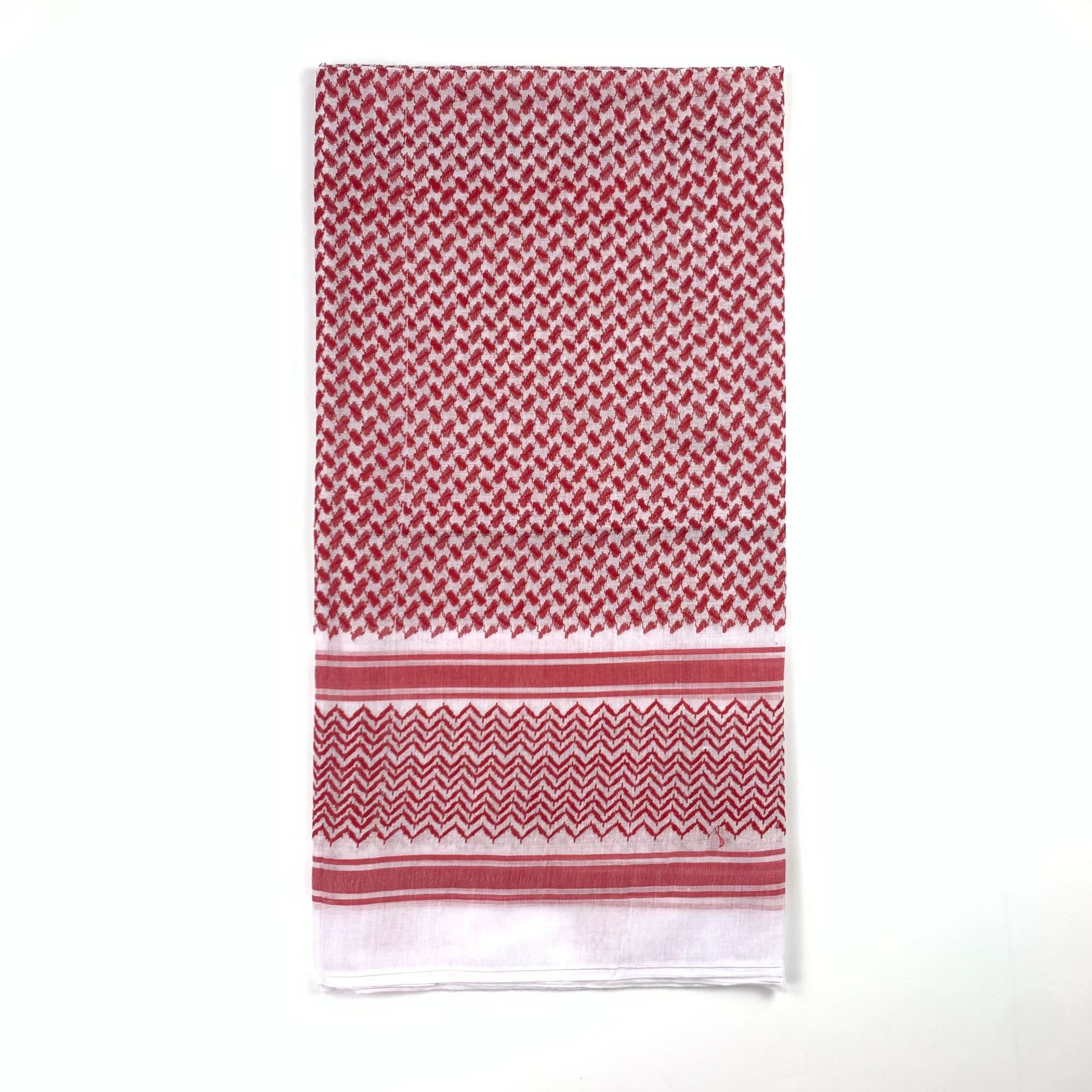 Keffiyeh Jacquard Arabic Square Scarf Men Dubai Middle East Muslim Saudi Cross-Border Wholesale Factory Direct Sales