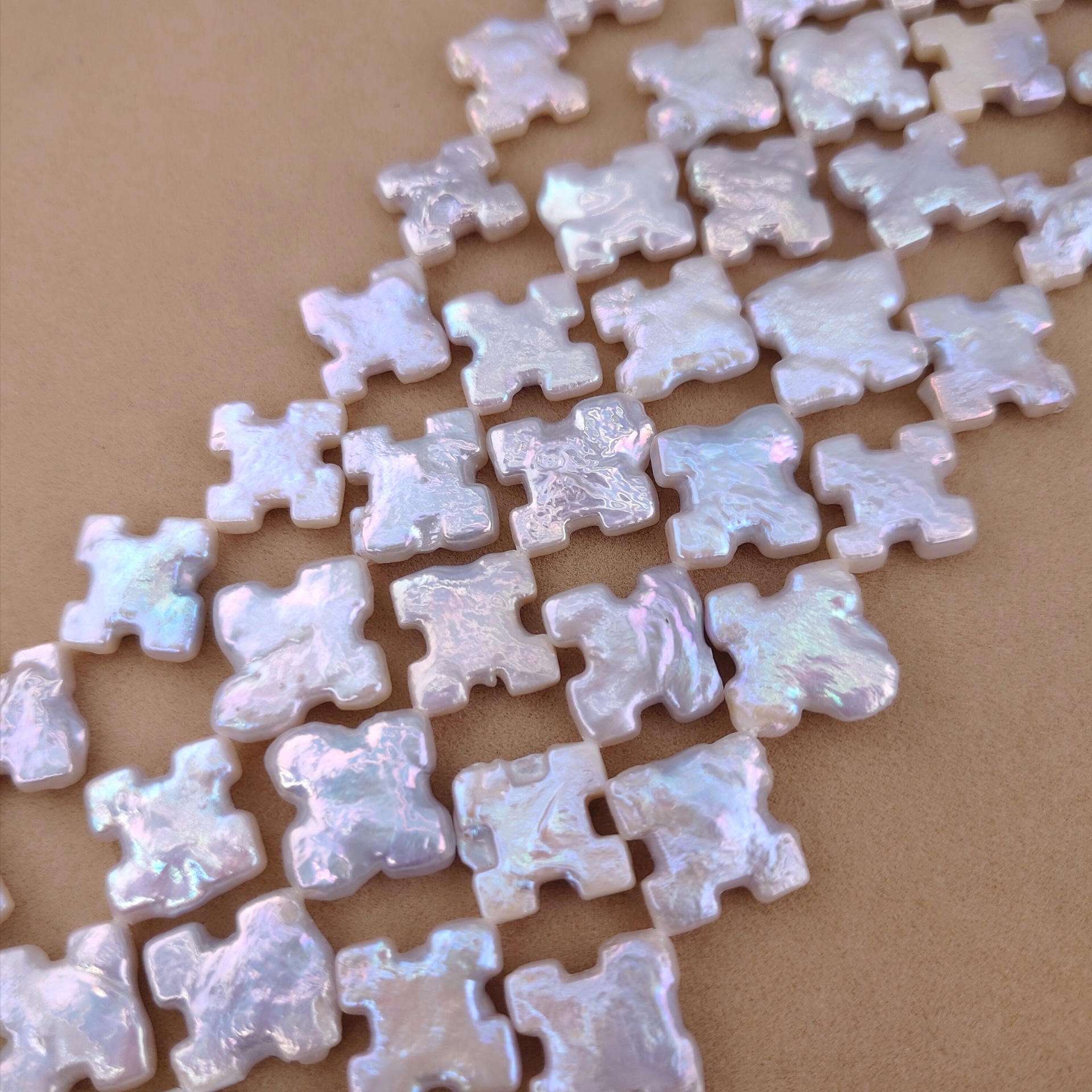 巴洛克异形拼图珍珠 天然淡水珠 diy饰品配件材料批发-阿里巴巴