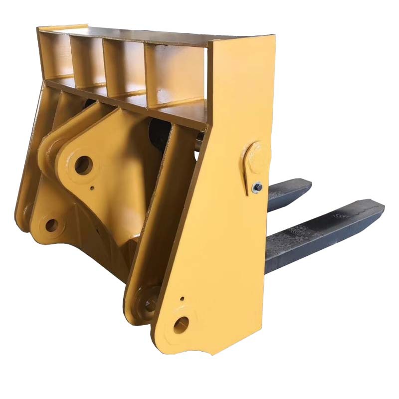 临工5吨装载机改叉车 叉8吨的货叉 石材货叉叉齿长1.5米