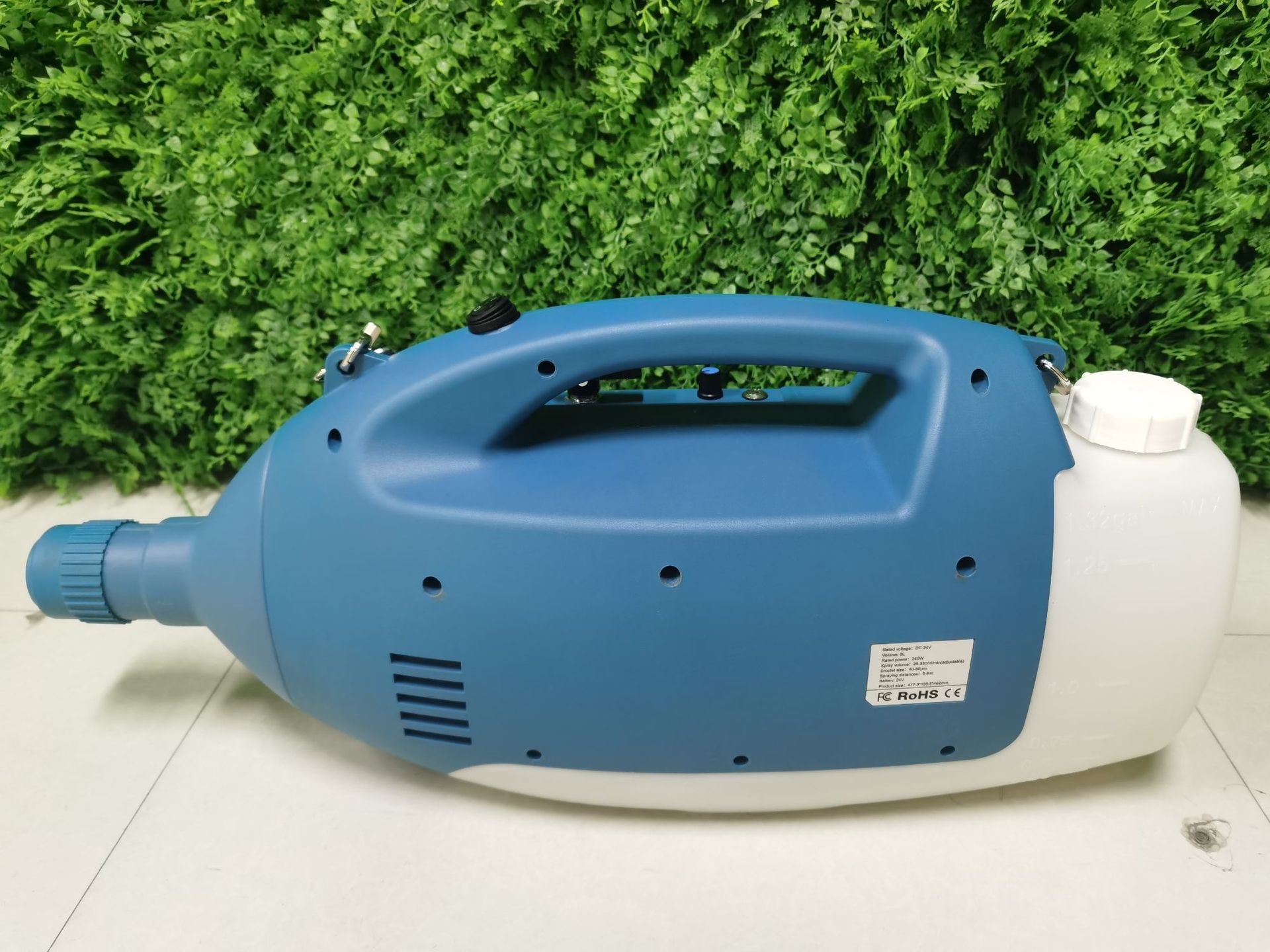 新款5l手持静电喷雾器 超低容量消毒机学校影院密集消杀冷雾机