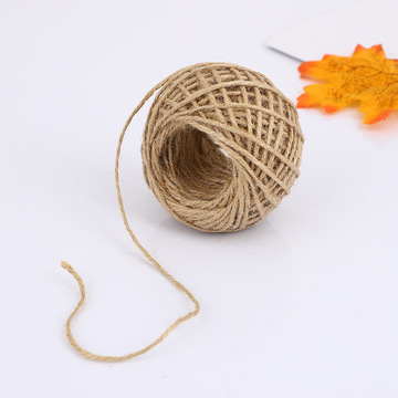 30米2mm麻绳包装吊牌捆绑工艺品绳麻球diy批发装饰编织麻绳