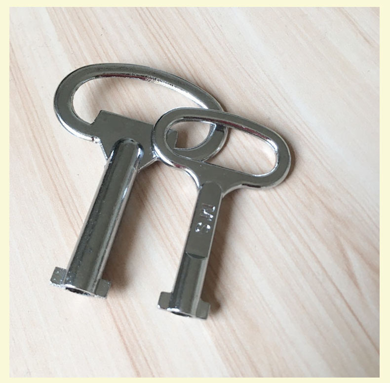 三角一字钥匙电梯 火车 高铁 水电表箱垃圾箱钥匙ms705门锁配电箱