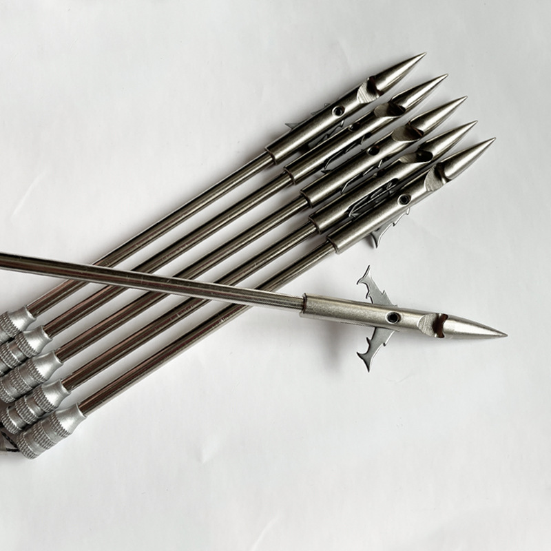 箭羿鱼镖 后置狼牙飞鲨镖 射鱼镖 440c射鱼器 扁皮弹弓