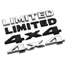 适用于牧马人指南者越野4X4车贴金属LIMITED四驱车标车身装饰贴